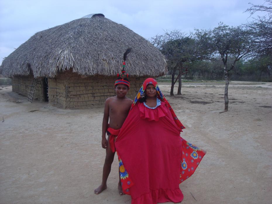 Indígenas Wayuu en La Guajira, Colombia