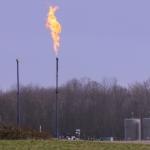 Pozo de fracking en Pensilvania