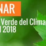 Seminario virtual "El Fondo Verde del Clima, rumbo al 2018"