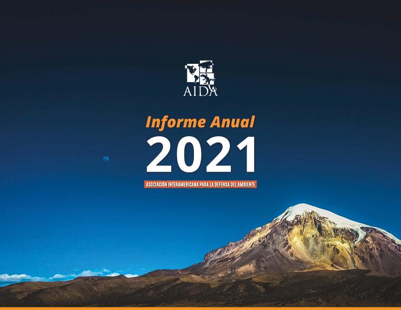 Informe Anual 2021 | Interamerican Association For Environmental ...