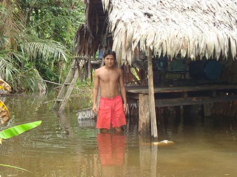 Photo: Flooding in Peru. Credit: Amazon CARES.