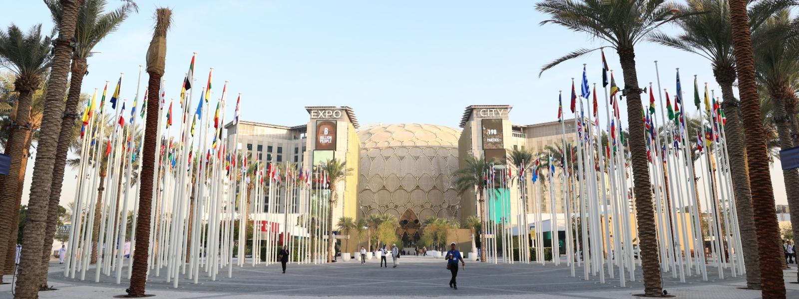 Sede de la COP28 en Dubai