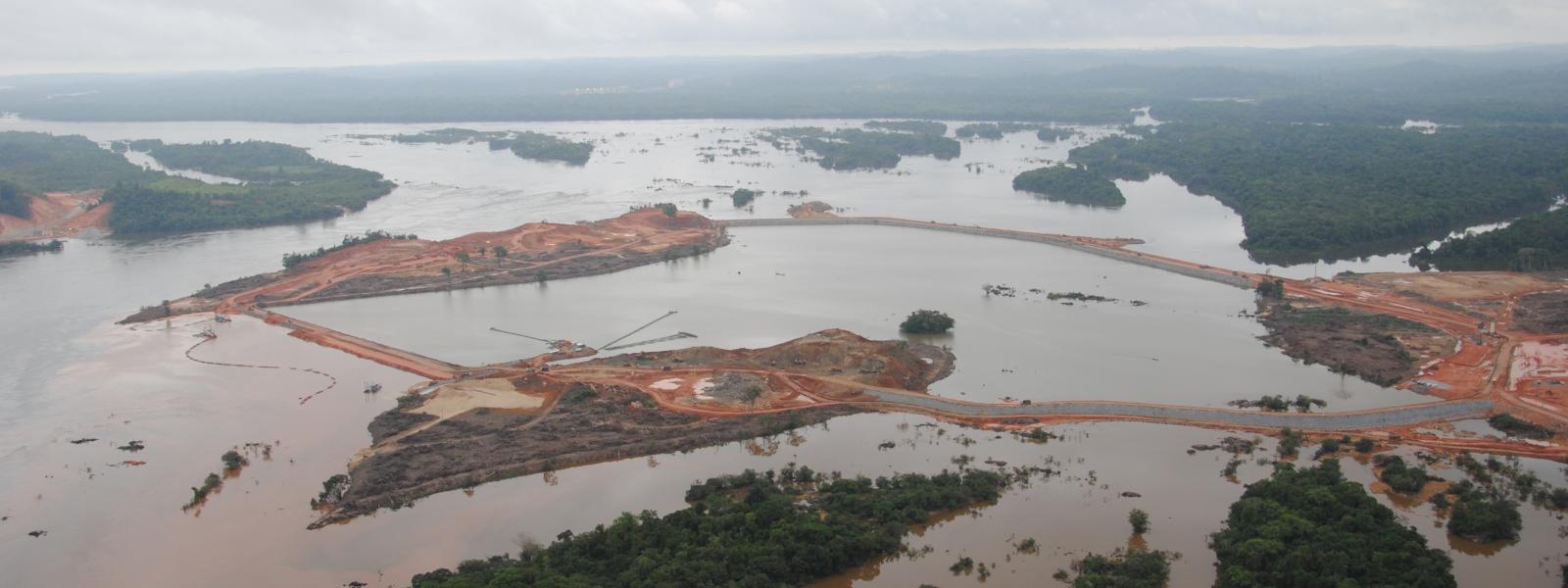 Aerial photo of Belo Monte