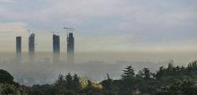 Pollution in Madrid, Spain