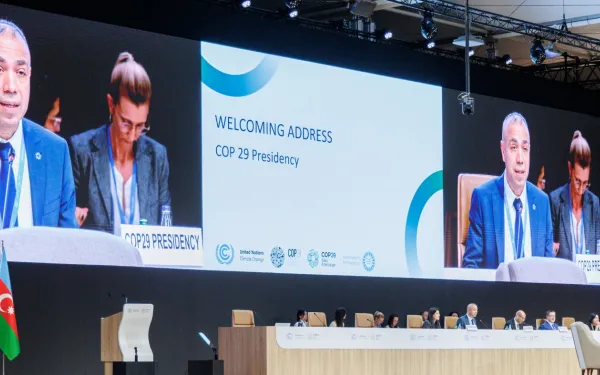 Apertura de la COP29