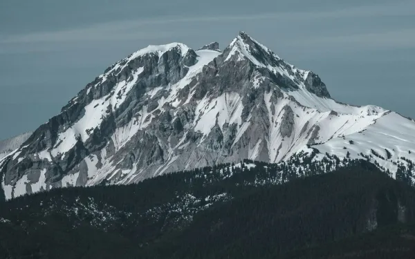 Montaña nevada