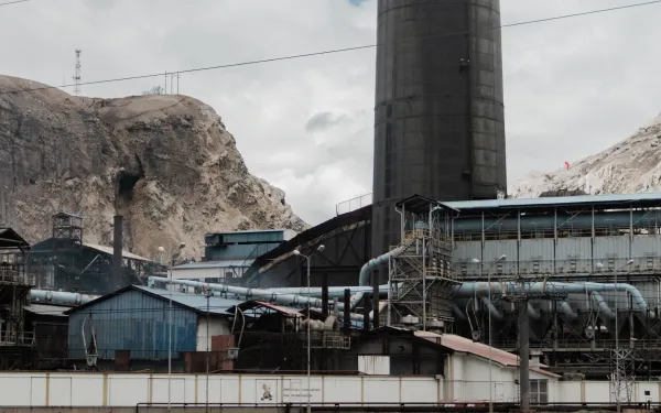Complejo Metalúrgico de La Oroya, Perú