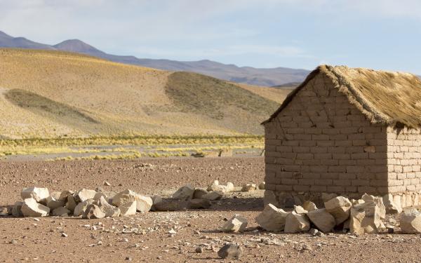 House in a rural area