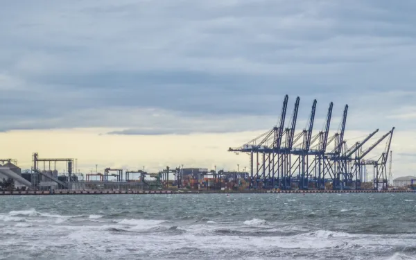 Ampliación del puerto de Veracruz en México