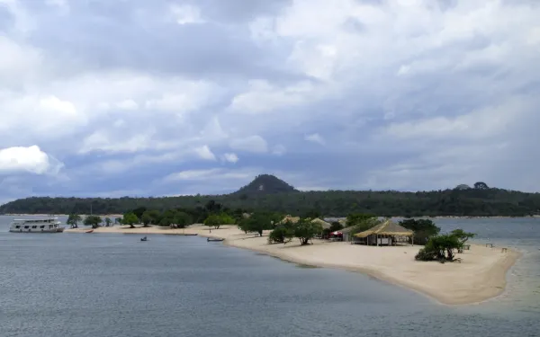 Alter do Chão, en Pará, que tiene sus aguas del aquifero de amazonia