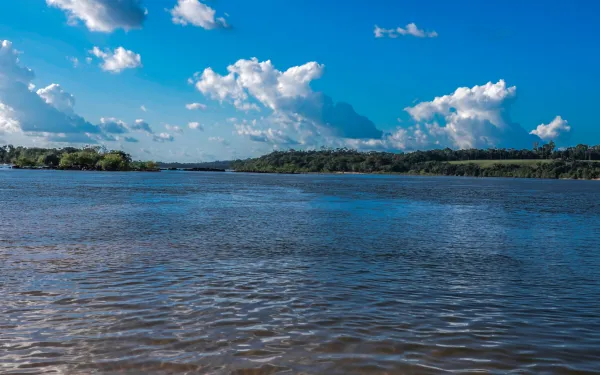 Río Xingú en el estado brasileño de Pará, en plena Amazonía.