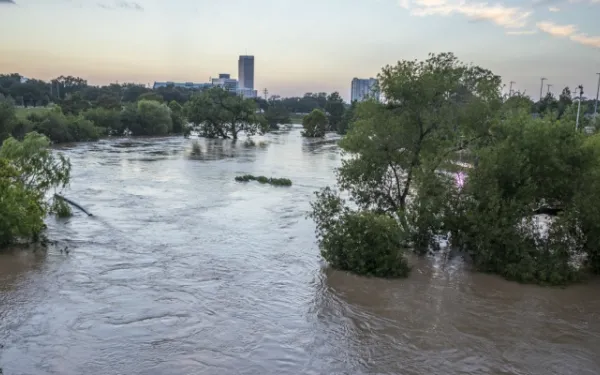 Houston inundada por huracán Harvey