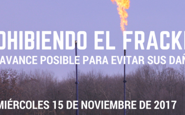 Seminario virtual "Prohibiendo el fracking: un avance posible para evitar sus daños"