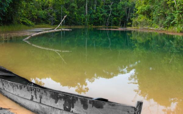 Xingu River in the Amazon, Brazil
